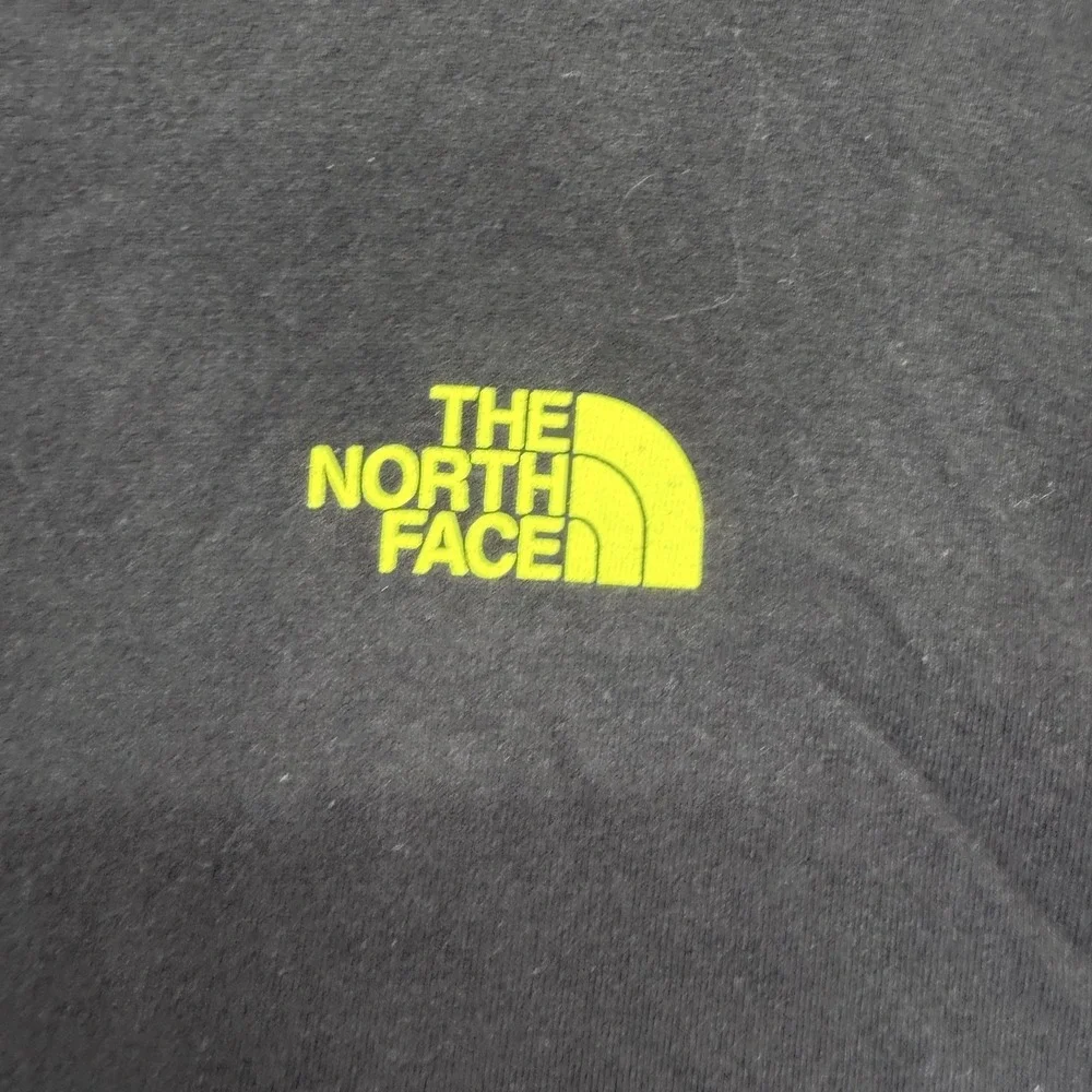 The North Face Shirt Mens Large Black Short Sleeve Logo Graphic Tee Outdoor